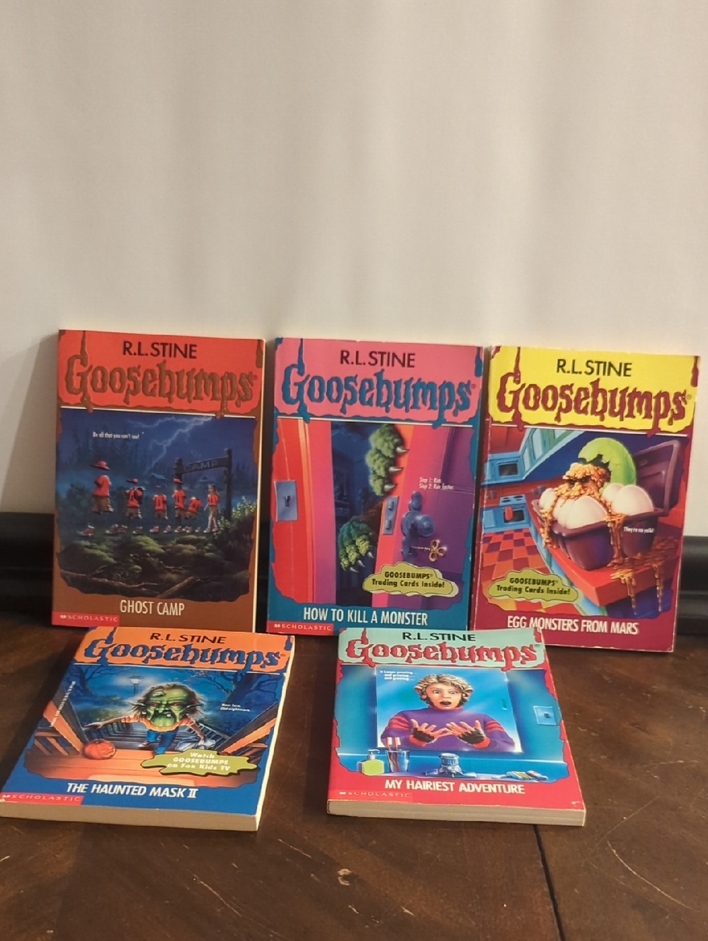 R.L.Stine Goosebumps Books Vintage